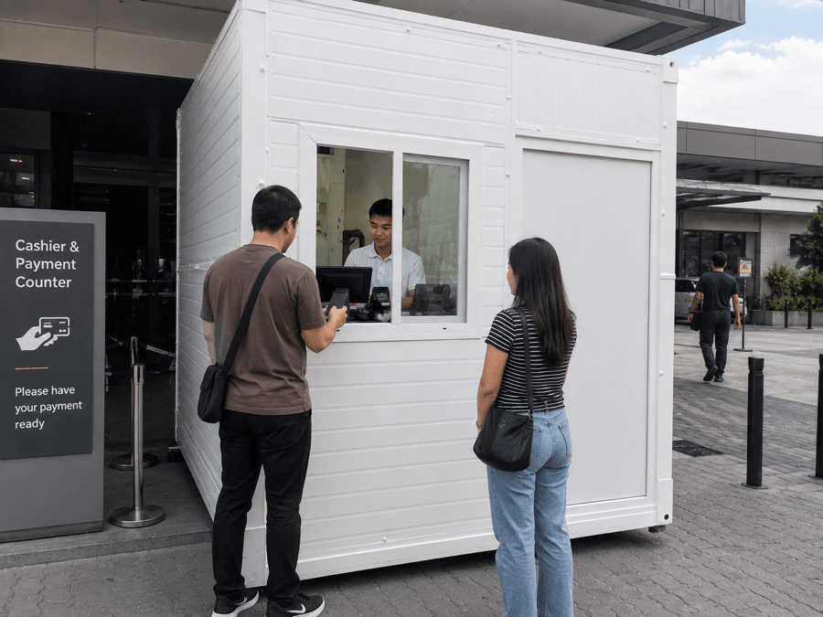 Cashier & Payment Counter
