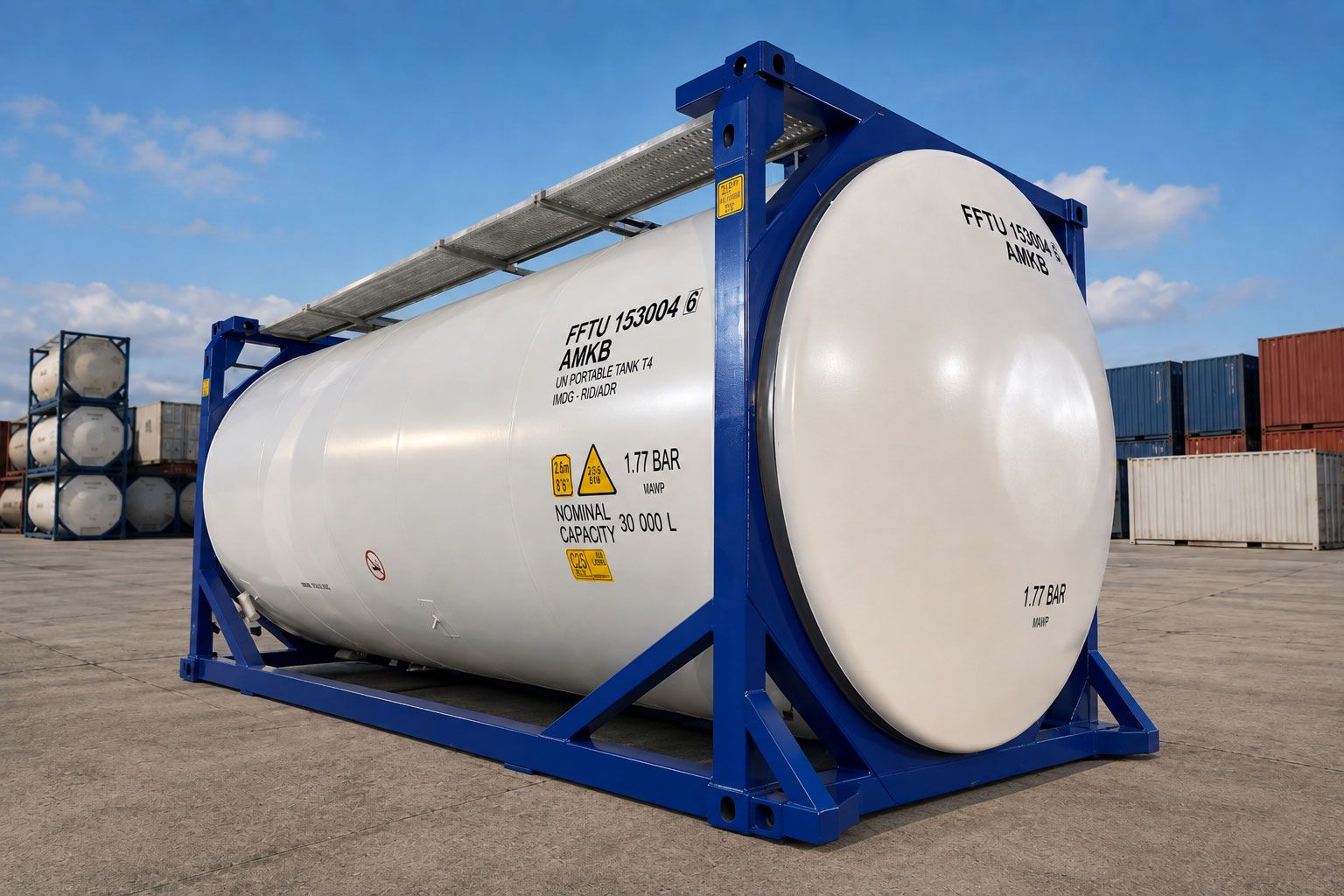 T4 ISO Tank Containers in Singapore