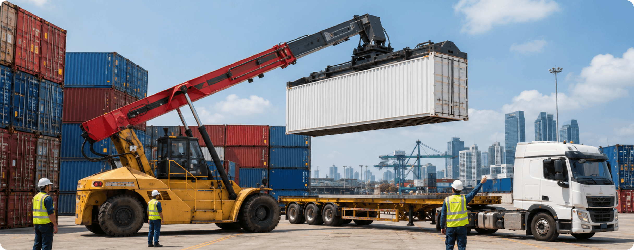 Container Transport, Handling & Logistics Services in Singapore
